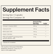 Egg Quality + nutrition label photo